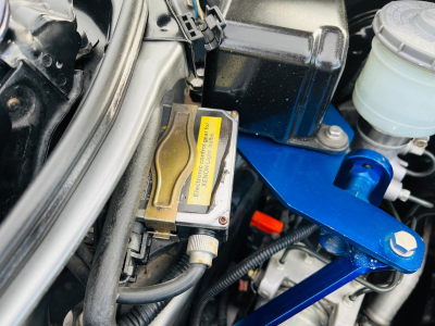 1990 Acura NSX in Berlina Black over Orange