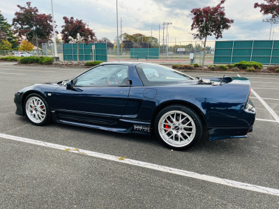 1990 Acura NSX in Berlina Black over Orange