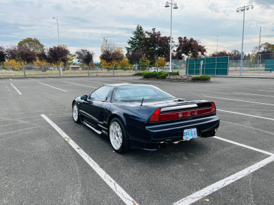 1990 Acura NSX in Berlina Black over Orange