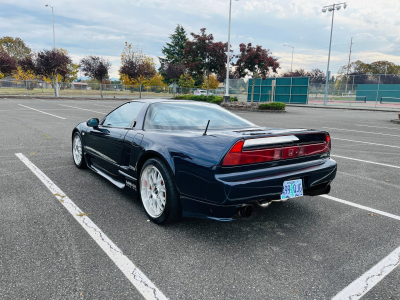 1990 Acura NSX in Berlina Black over Orange