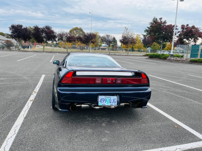 1990 Acura NSX in Berlina Black over Orange