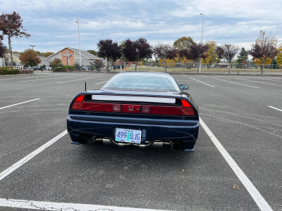 1990 Acura NSX in Berlina Black over Orange