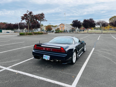 1990 Acura NSX in Berlina Black over Orange