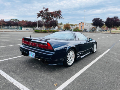 1990 Acura NSX in Berlina Black over Orange