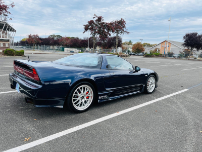 1990 Acura NSX in Berlina Black over Orange