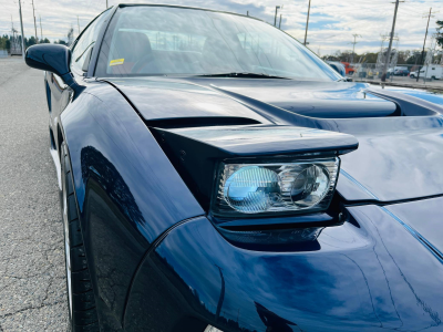 1990 Acura NSX in Berlina Black over Orange
