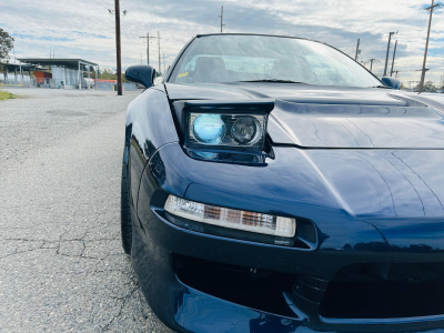 1990 Acura NSX in Berlina Black over Orange