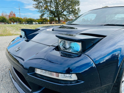 1990 Acura NSX in Berlina Black over Orange