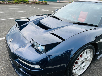 1990 Acura NSX in Berlina Black over Orange