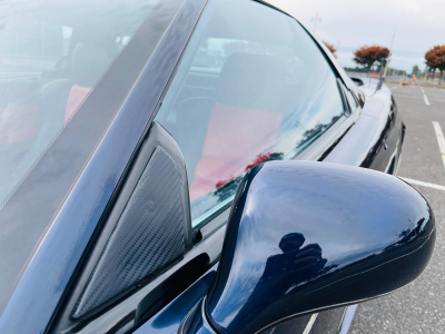 1990 Acura NSX in Berlina Black over Orange
