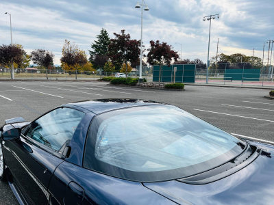 1990 Acura NSX in Berlina Black over Orange