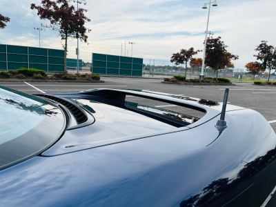 1990 Acura NSX in Berlina Black over Orange