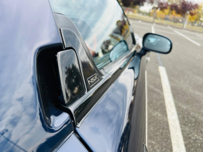 1990 Acura NSX in Berlina Black over Orange
