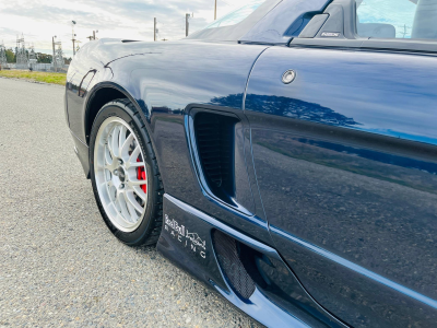 1990 Acura NSX in Berlina Black over Orange