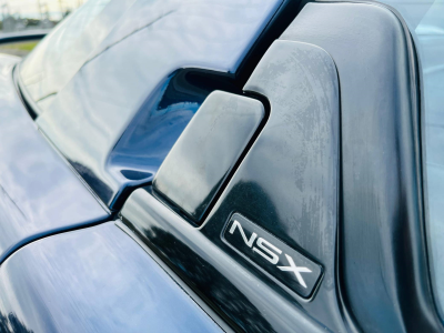 1990 Acura NSX in Berlina Black over Orange