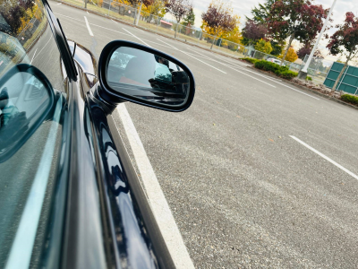 1990 Acura NSX in Berlina Black over Orange