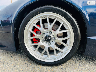 1990 Acura NSX in Berlina Black over Orange