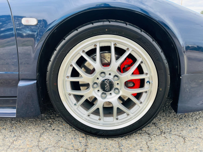 1990 Acura NSX in Berlina Black over Orange
