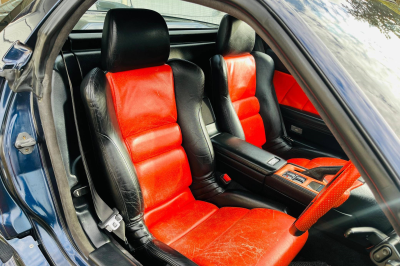 1990 Acura NSX in Berlina Black over Orange