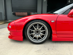 1991 Acura NSX in Formula Red over Black