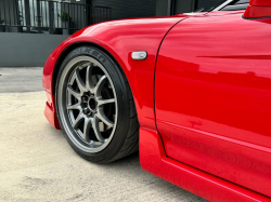 1991 Acura NSX in Formula Red over Black