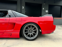 1991 Acura NSX in Formula Red over Black