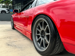 1991 Acura NSX in Formula Red over Black