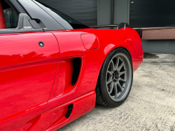 1991 Acura NSX in Formula Red over Black