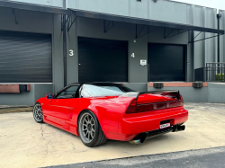 1991 Acura NSX in Formula Red over Black