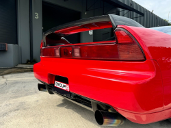 1991 Acura NSX in Formula Red over Black