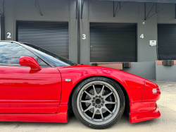 1991 Acura NSX in Formula Red over Black