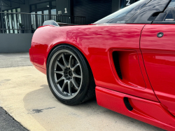 1991 Acura NSX in Formula Red over Black