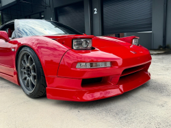 1991 Acura NSX in Formula Red over Black