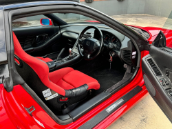 1991 Acura NSX in Formula Red over Black