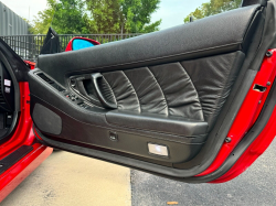 1991 Acura NSX in Formula Red over Black