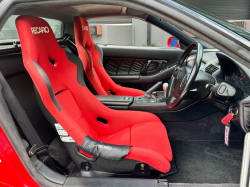 1991 Acura NSX in Formula Red over Black