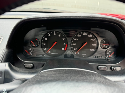 1991 Acura NSX in Formula Red over Black