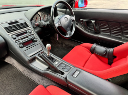 1991 Acura NSX in Formula Red over Black