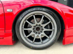 1991 Acura NSX in Formula Red over Black