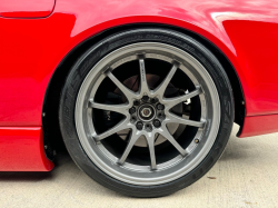 1991 Acura NSX in Formula Red over Black