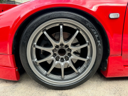 1991 Acura NSX in Formula Red over Black