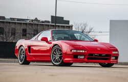 1991 Acura NSX in Formula Red over Black