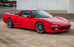 1991 Acura NSX in Formula Red over Black