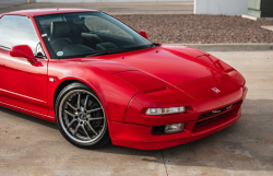 1991 Acura NSX in Formula Red over Black