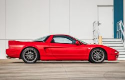 1991 Acura NSX in Formula Red over Black