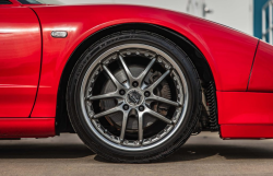 1991 Acura NSX in Formula Red over Black