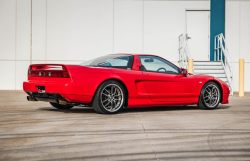 1991 Acura NSX in Formula Red over Black