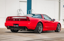 1991 Acura NSX in Formula Red over Black