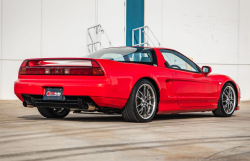 1991 Acura NSX in Formula Red over Black