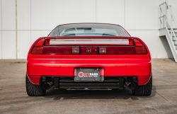 1991 Acura NSX in Formula Red over Black